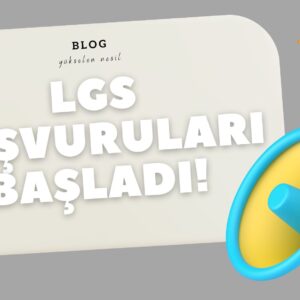 LGS Başvuruları Başladı