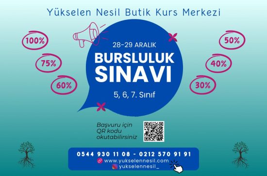 Yükselen Nesil Bursluluk Sınavı